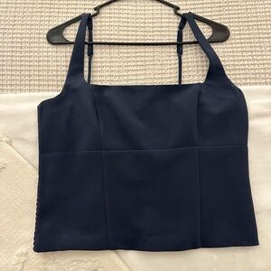 NEW Abercrombie - Navy Blue Women's Top